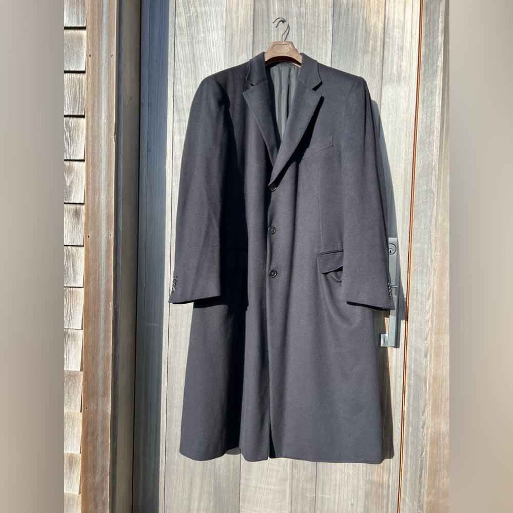 Ermenegildo ZEGNA cashmere overcoat